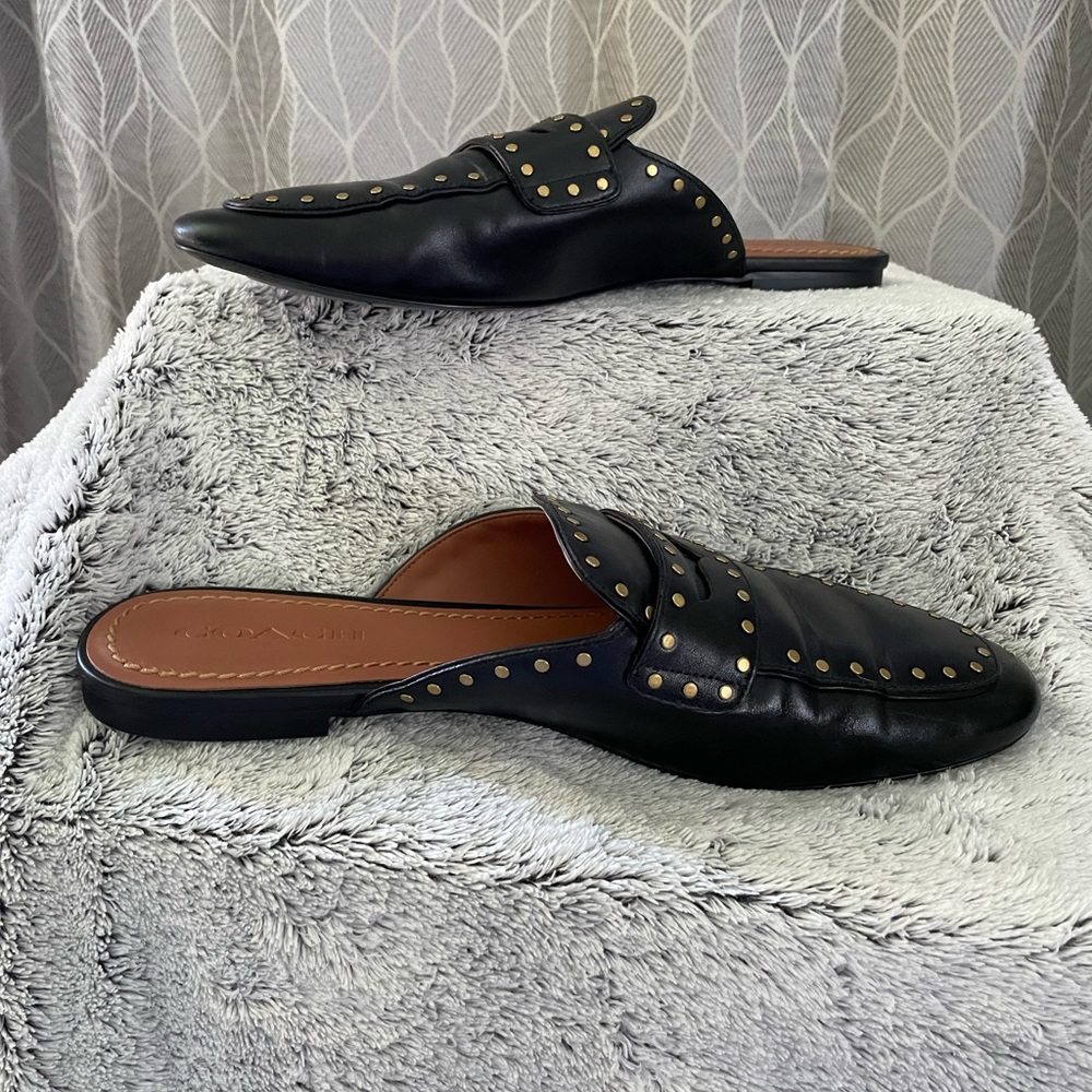 Coach Faye Loafer Slide Size 11B EUC - Picture 7 of 8